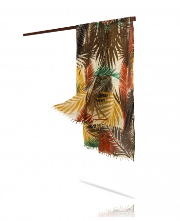 Палантин Женский W40-FEUILLE.D.ETE/ORANGE